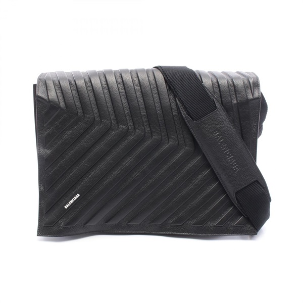 バレンシアガ BALENCIAGA Car カー ショルダーバッグ バッグ レザー メンズ ブラック系 693540 【中古】 バレンシアガ(BALENCIAGA)バレンシアガ Car カー ショルダーバッグ