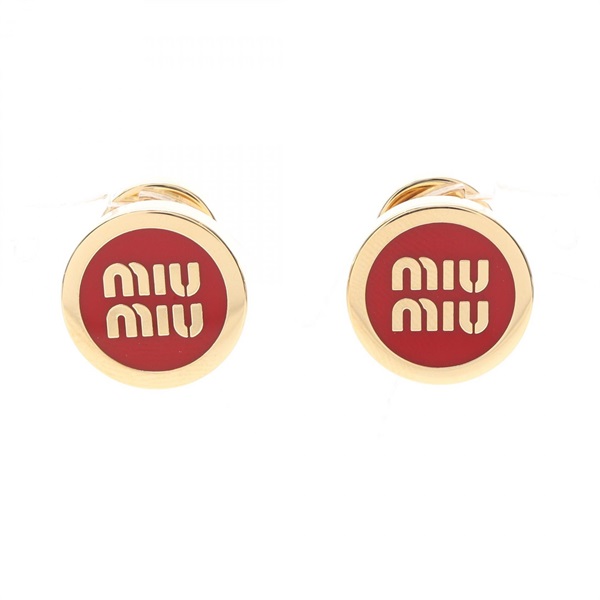 ミュウ ミュウ(Miu Miu)ミュウ ミュウ エナメルメタル ピアス