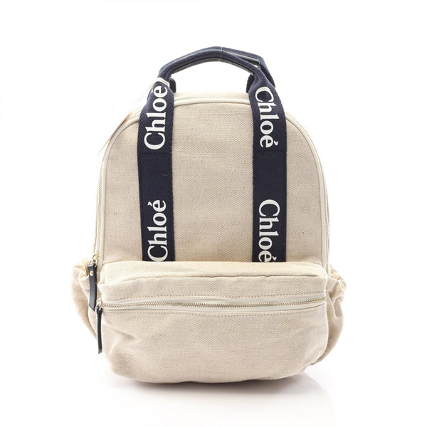 クロエ Chloe リュックサック バックパック バッグ キャンバス レザー