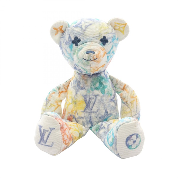 【極美品 希少】ルイヴィトン　ドゥドゥ　ルイス　うさぎ　ぬいぐるみ　モノグラム 可愛い♡】LV ドゥドゥ・バニー うさぎ ぬいぐるみ (Louis Vuitton
