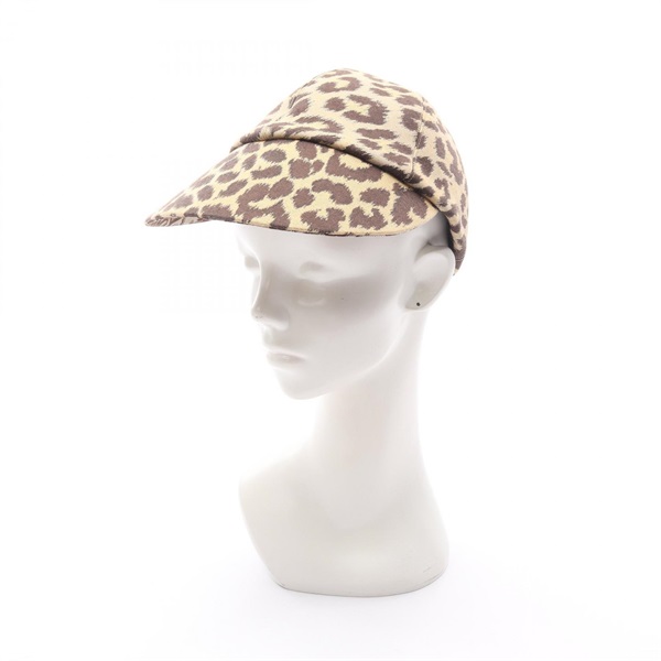 ディオール Dior キャップ 帽子 コットン レディース ブラウン系 