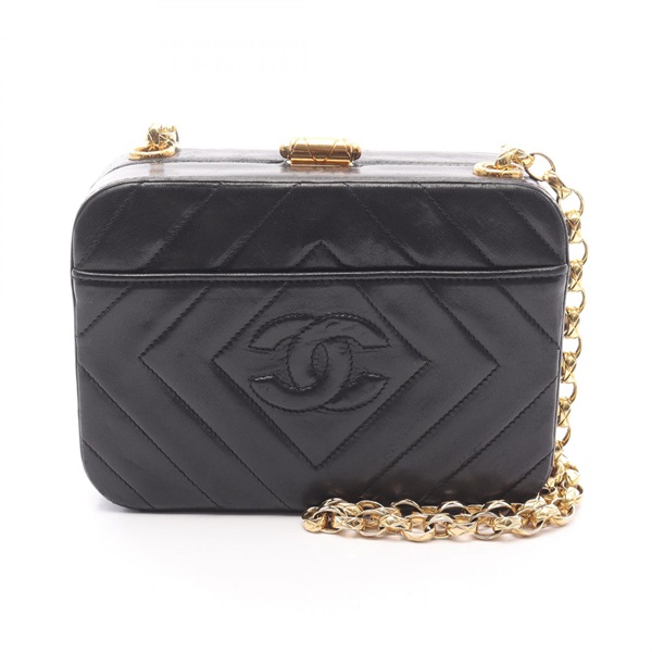 シャネル(CHANEL)シャネル ココマーク ダイヤステッチ ショルダー