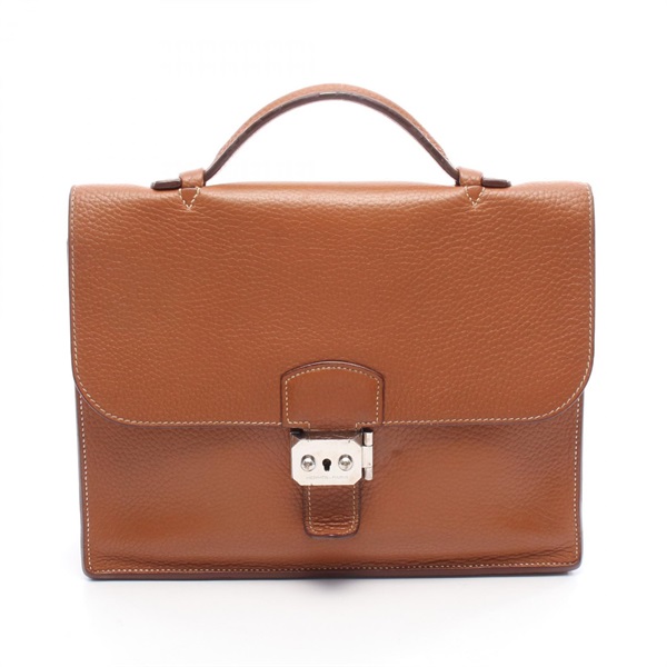 エルメス(HERMES)エルメス サックアデペッシュ27 ゴールド ビジネス