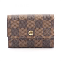 【美品】ルイヴィトン ポルトモネ プラ ダミエエビヌ N61930 LOUIS VUITTON - 【美品/付属品完備】ルイヴィトン N61930 ポルト モネ