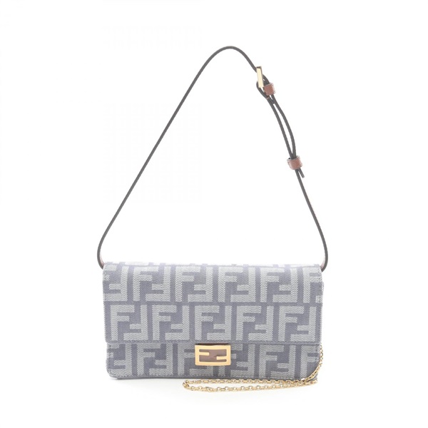 【入手困難】フェンディ　FENDI　ショルダーバッグ　バゲット　ズッカ 　FF フェンディ(FENDI)フェンディ バゲット ズッカ ショルダーバッグ