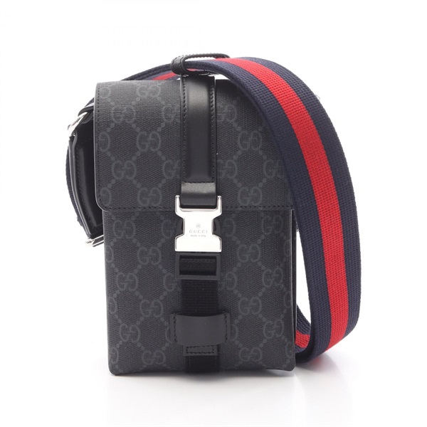 【Min】【美品！】GUCCI ショルダーバッグ GG SUPREME GUCCI（グッチ） （新品・未使用品）グッチ スーパー ミニ ショルダー