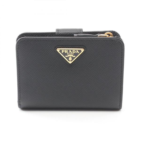 プラダ(PRADA)プラダ SAFFIANO TRIANG 二つ折り財布 財布 レディース  