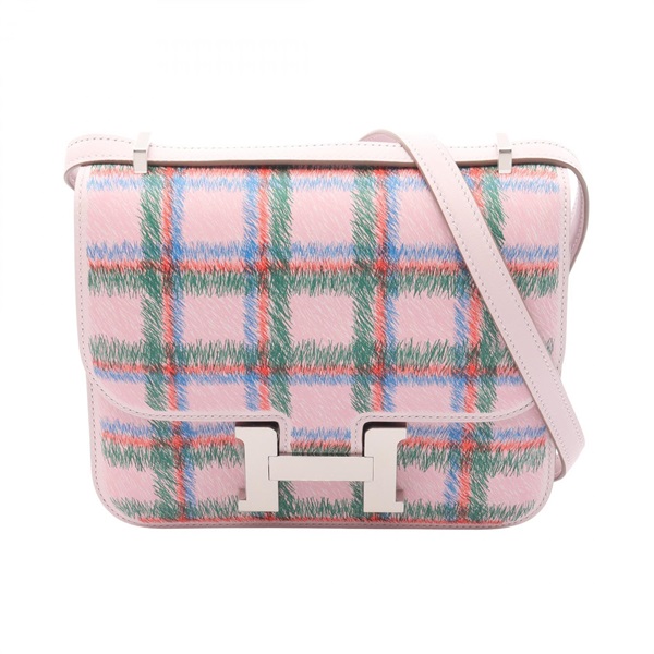 エルメス(HERMES)エルメス コンスタンスミニ タータンチェック