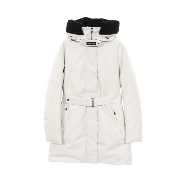 WOOLRICH ホワイト ダウンジャケット WOOLRICH（ウールリッチ）ALSEA ショートジャケット