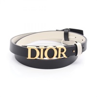 ディオール Dior ダブル ベルト 衣料品 レザー レディース ブラウン系 B0088UBCW44M90 【中古】 Dior - ディオール Dior ダブル ベルト 衣料品 レザー レディース