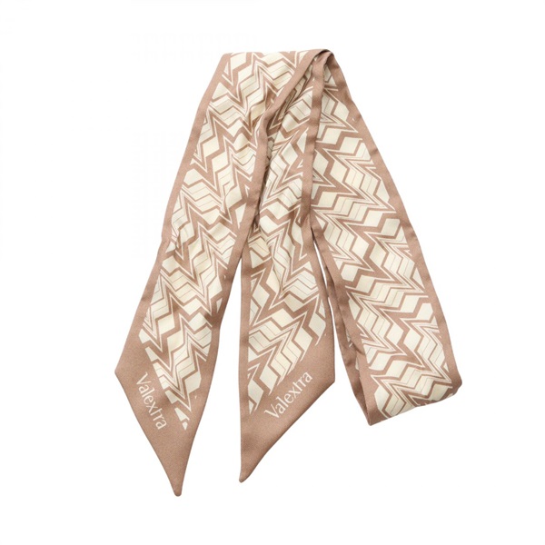 Valextra ヴァレクストラ　シルクバンド　ロゴ　スカーフ ミニスカーフ Valextra ヴァレクストラ シルクバンド ロゴ スカーフ ミニ