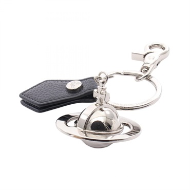 ブランド古着！イタリア製 Vivienne Westwood オーブキーホルダー VIVIENNEWESTWOOD】オールブラックオーブキーホルダー (Vivienne