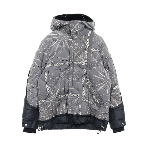 sacai サカイ Dr. Woo ブルゾン sacai × Dr.Woo サカイ×ドクターウー BANDANA PRINT MA-1 ボンバー