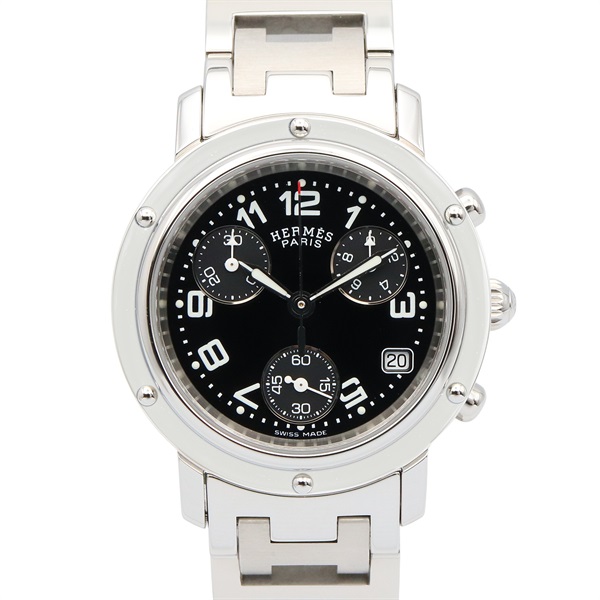 エルメス(HERMES)エルメス クリッパークロノ 腕時計 時計 ボーイズ CL1
