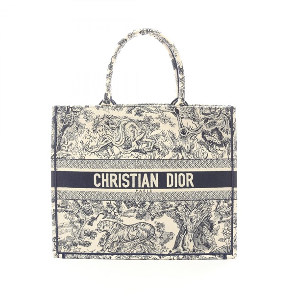 クリスチャンディオール BOOK TOTE ブックトート ラージ トートバッグ バッグ レディース