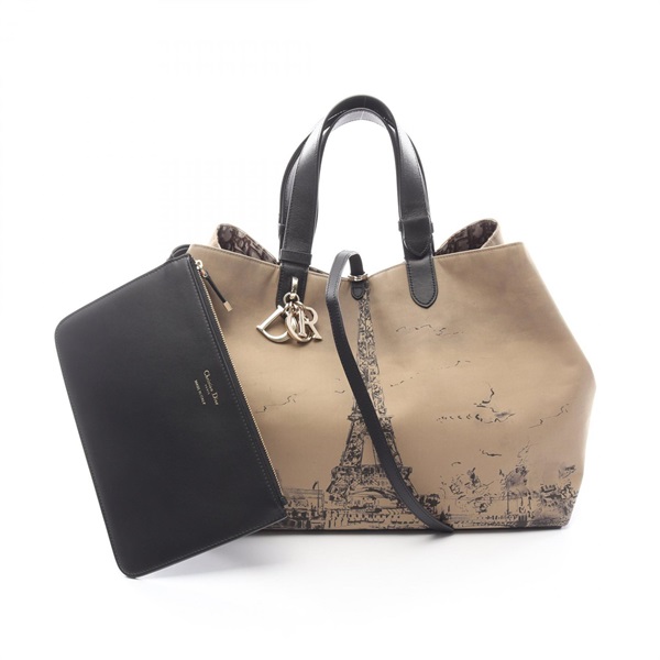 ディオール トゥジュール オブリーク ラージ トートバッグ バッグ レディース