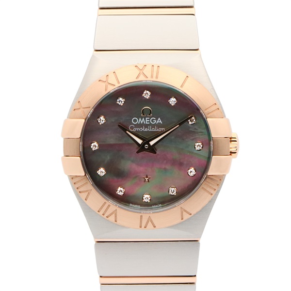 オメガ コンステレーション ブラッシュ ダイヤ レディース 123.25.27.20.05.001