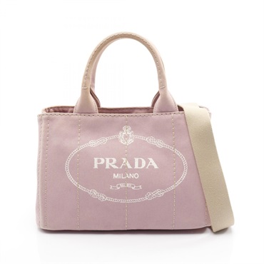 PRADA / プラダ トートバッグ ラベンダー B10311 ブランド 中古 プラダ