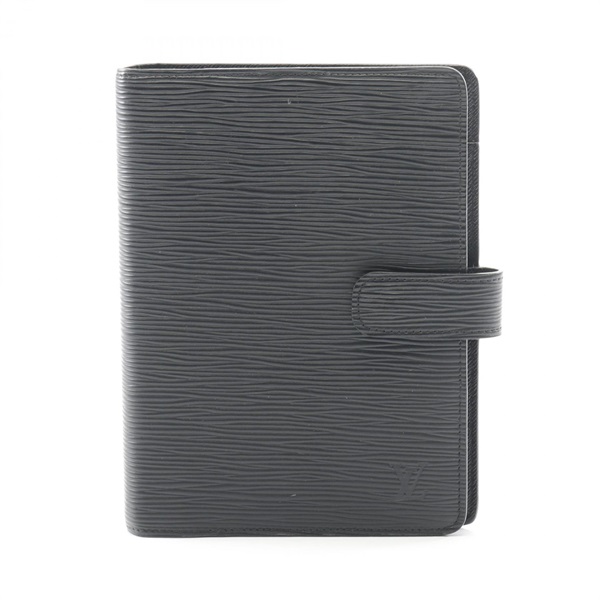 ルイ・ヴィトン アジェンダMM エピ ノワール 手帳カバー アクセサリー メンズ レディース R20202