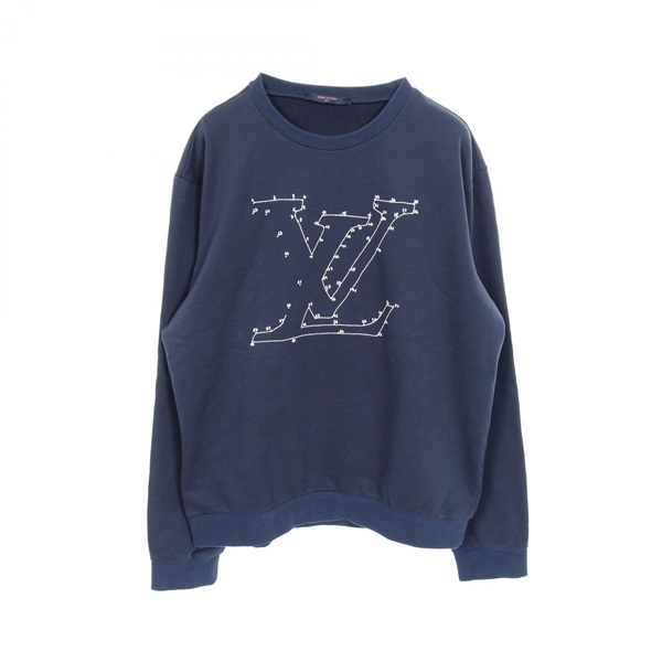 ルイ・ヴィトン LVステッチプリント エンブロイダリー スウェット 衣料品 トップス メンズ