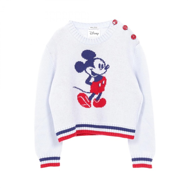 Miu Miu ミュウ ミュウ ニット miu miu × Disney ミュウ ミュウ(Miu Miu)ミュウ ミュウ miu miu × Disney ニット 衣料品