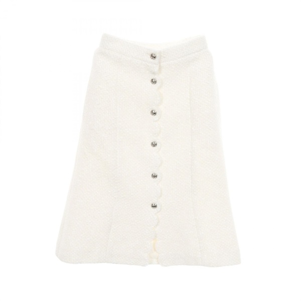 シャネル(CHANEL)シャネル ココマークボタン スカート 衣料品 ボトムス  