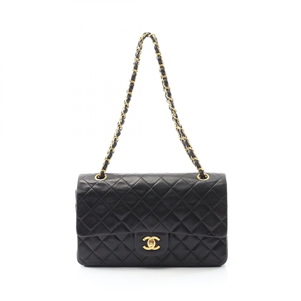 シャネル マトラッセ Wフラップ ショルダーバッグ バッグ レディース