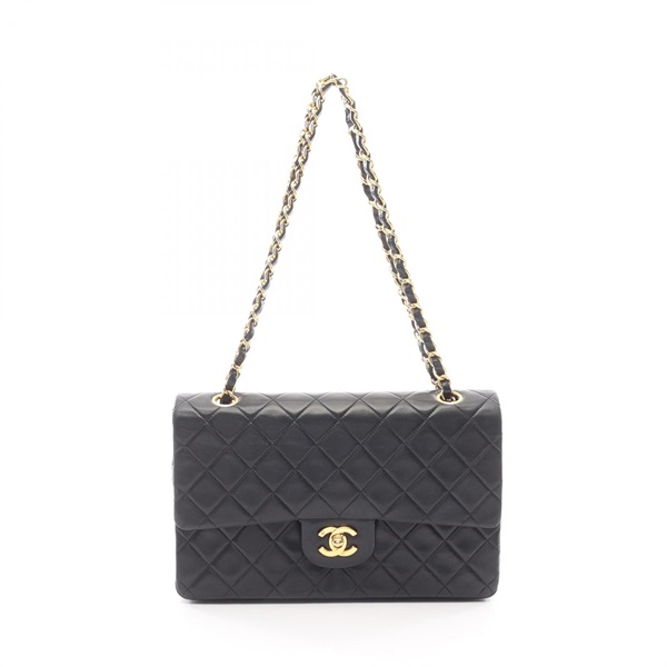 シャネル マトラッセ Wフラップ ショルダーバッグ バッグ レディース