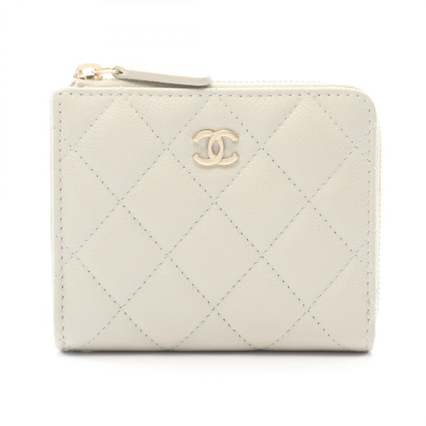 シャネル(CHANEL)シャネル マトラッセ ラウンド財布 財布 レディース