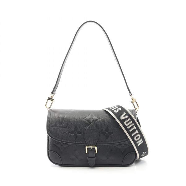 ルイ・ヴィトン ディアヌ モノグラムアンプラント ノワール ハンドバッグ バッグ レディース M46386