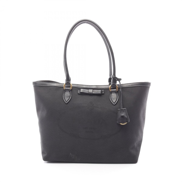 プラダ(PRADA)プラダ LOGO JACQUARD ロゴジャガード トートバッグ 