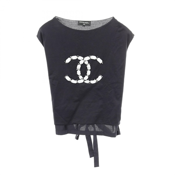 【入手困難】CHANEL boutique カットソー ココマーク　伊製　伸縮 シャネル(CHANEL)シャネル ココマーク カットソー 衣料品 トップス
