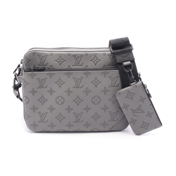 LOUIS VUITTON メッセンジャーバッグ グレー ルイ・ヴィトン(LOUIS VUITTON)ルイ・ヴィトン トリオメッセンジャー