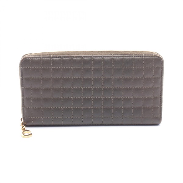 セリーヌ(CELINE)セリーヌ Cチャーム ラージジップドウォレット 