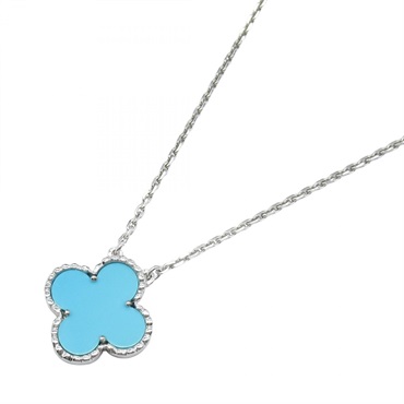 ヴァンクリーフ＆アーペル ヴィンテージアルハンブラ ターコイズ ネックレス ネックレス ジュエリー レディース