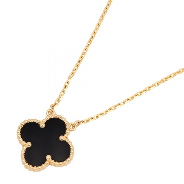 ヴァンクリーフ＆アーペル ヴィンテージアルハンブラ ネックレス オニキス ネックレス ジュエリー レディース VCARA45800