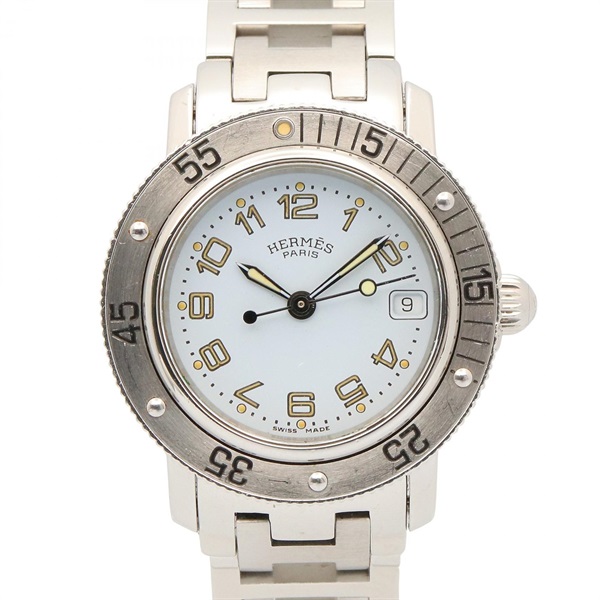 エルメス クリッパーダイバー 腕時計 時計 レディース CL5.210