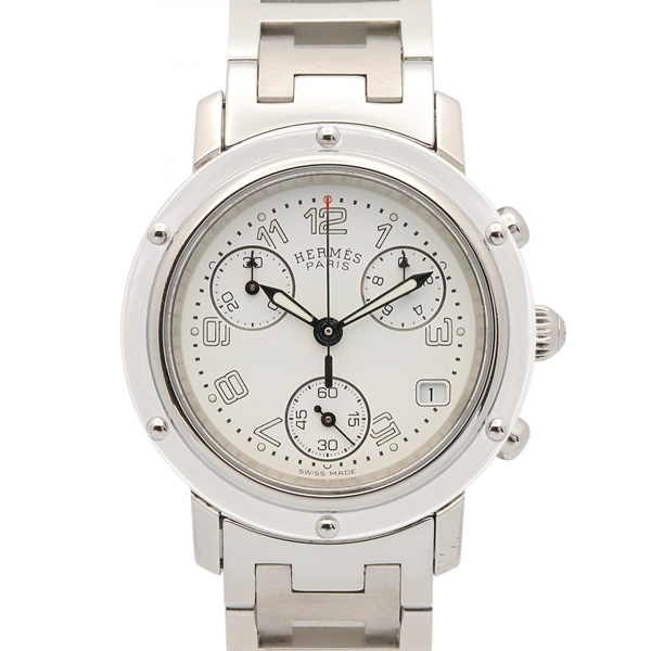エルメス クリッパークロノ 腕時計 時計 メンズ レディース CL1.310