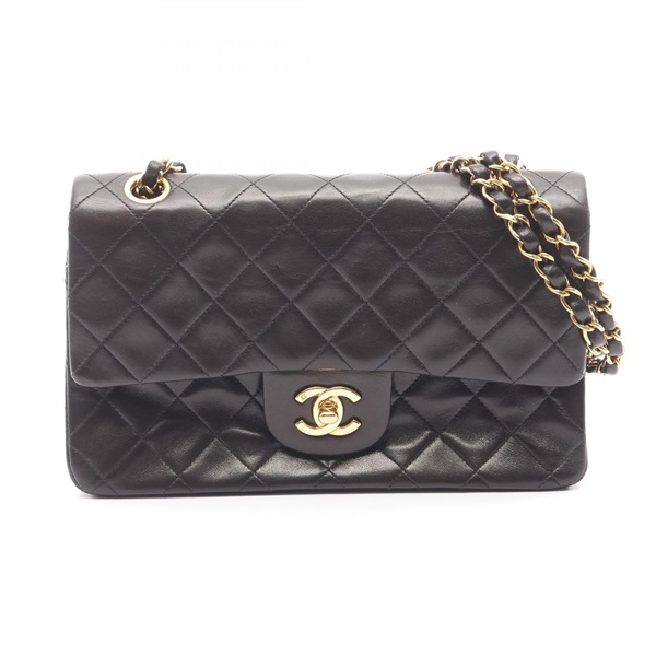 シャネル マトラッセ Wフラップ ショルダーバッグ バッグ レディース