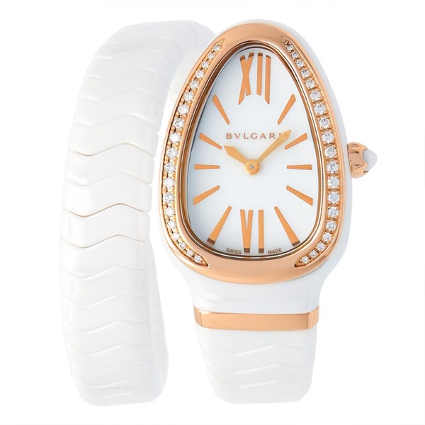 ブルガリ セルペンティ スピガ 腕時計 時計 レディース 102613(SPC35WG)