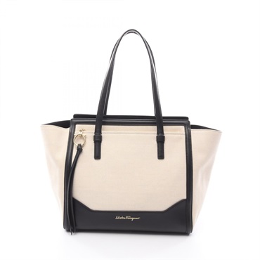 未使用級 サルヴァトーレフェラガモ ストロー ラタン ガンチーニ