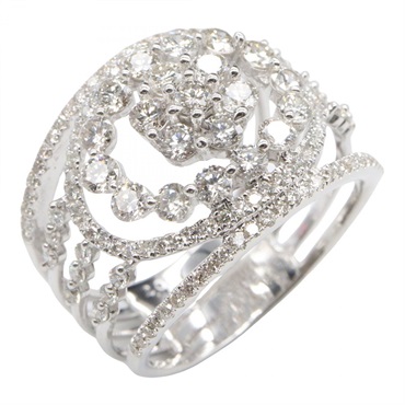 ジュエリー ダイヤモンド リング リング・指輪 ジュエリー レディース ﾀﾞｲﾔ 6.8g