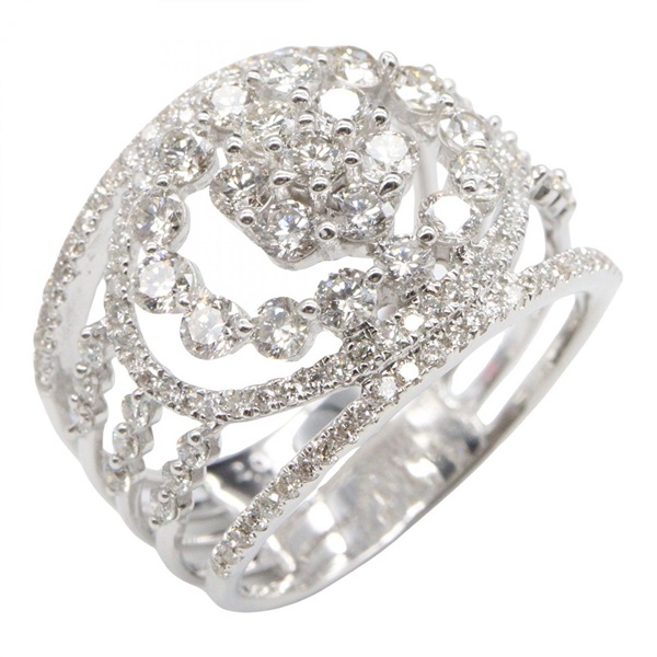 ジュエリー ダイヤモンド リング リング・指輪 ジュエリー レディース ﾀﾞｲﾔ 6.8g