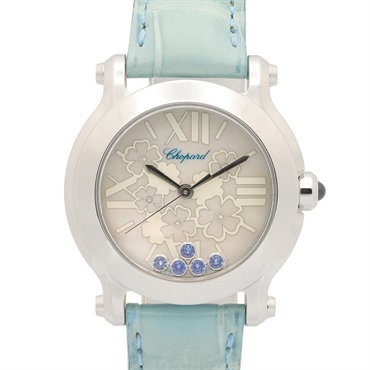 ショパール ハッピースポーツ マーク2 ホワイトシェル 腕時計 時計 レディース 27/8509-3021