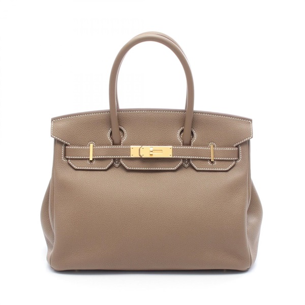 エルメス バーキン30 エトゥープ ハンドバッグ バッグ レディース