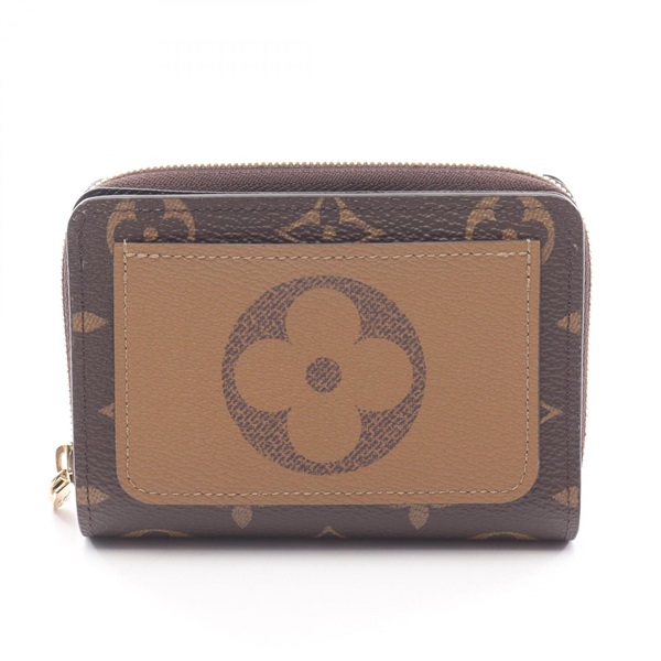 ルイ・ヴィトン ポルトフォイユ ルー モノグラムリバース 二つ折り財布 財布 レディース M81461