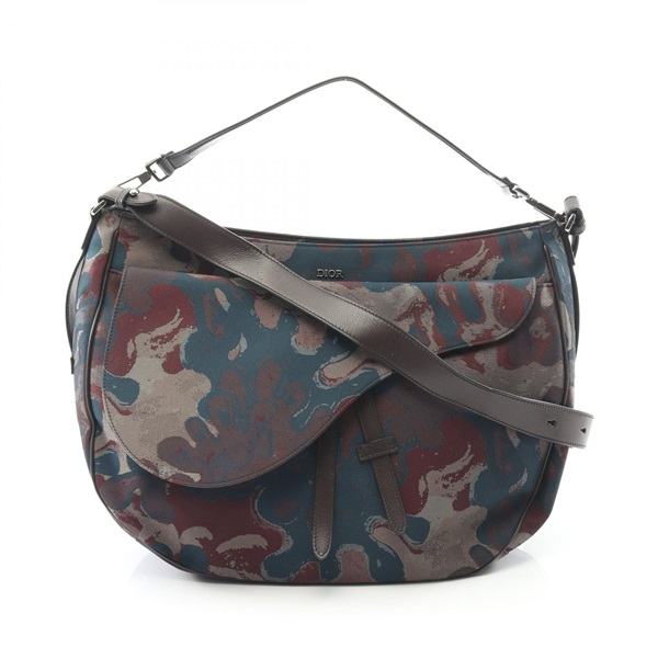 ディオール Christian Dior × Peter Doig サドル ショルダーバッグ バッグ レディース