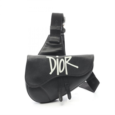 ディオール Christian Dior × STUSSY SADDLE サドル ウエストバッグ ボディバッグ バッグ メンズ