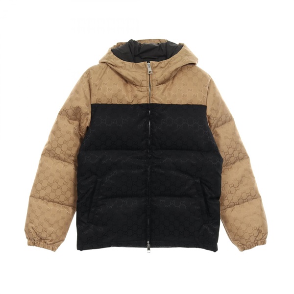 グッチ(GUCCI)グッチ Puffer Jacket GGナイロン ダウンジャケット 衣料