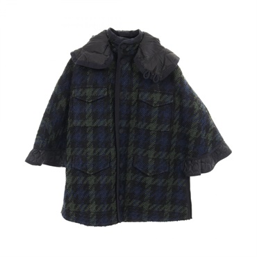 モンクレール EUPHRASIE ポンチョ ケープ ダウンジャケット 衣料品 アウター レディース